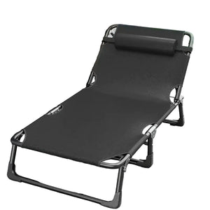 NNETM Sun Lounge Bed with Adjustable Recline