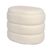 NNETM Storage Stool Mushroom Shape with Plush Seat