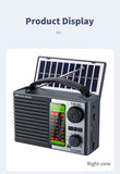 NNETM Solar Radio Wireless FM/AM/SW MP3 Player