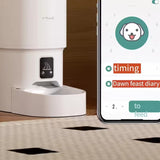 NNETM Smart WiFi Cat Feeder 4L Automatic Pet Dispenser
