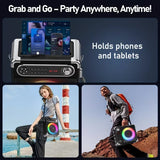 NNETM Portable Speaker with 2 Wireless Microphones