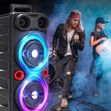 NNETM Wireless Party Speaker with RGB Bass Sound