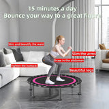 NNETM Mini Trampoline with Safety Pad