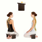 NNETM Wooden Folding Meditation Bench