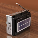 NNETM Portable Multifunctional Radio FM/AM/BT/Solar