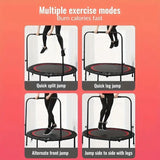 NNETM Mini Trampoline with Safety Pad