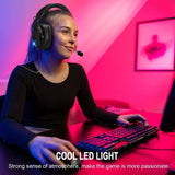 NNETM Wireless Gaming Headset with Mic, 48H Battery