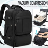 NNETM Vacuum Compression Backpack with Manual Pump