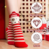 NNETM Classic Cotton Christmas Stockings (12 Pairs)