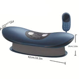 NNETM Electric Lumbar Massager with Heat & Vibration