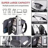 NNETM Laptop Travel Backpack with Trolley Sleeve