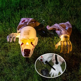 NNETM Glowing Zombie Groundbreaker Halloween Decoration