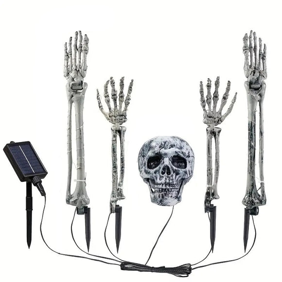 NNETM Halloween Skeleton Lights Set with Remote Control