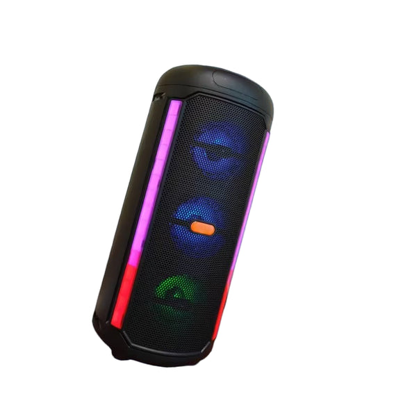 NNETM Portable Wireless Speaker with RGB Lighting & Microphone