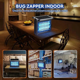 NNETM Outdoor Solar Mosquito Trap Hanging Lamp