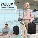 NNETM Vacuum Compression Backpack with Manual Pump