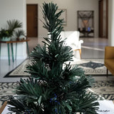 NNETM Fiber Optic Pre-Lit Artificial Christmas Tree