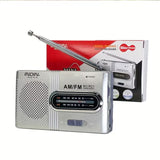 NNETM Portable AM/FM Mini Radio with Headphone Jack