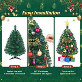 NNETM Desktop Christmas Tree with Lights