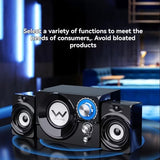 NNETM Wooden Desktop Computer Speakers