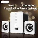 NNETM Wired Desktop Subwoofer Speaker