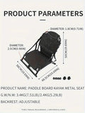 NNETM Aluminum Fishing Chair for Kayak