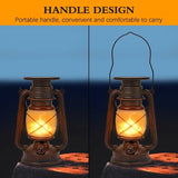 NNETM Solar Vintage Horse Lantern (2PCS)