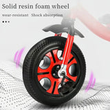 NNETM 3-Wheel Kids Red Tricycle Stainless Steel Bike