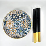 NNETM Round Serving Tray with Detachable Legs