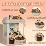 NNETM Capybara Toy Claw Machine with Plush Prizes