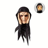 NNETM Witch Hanging Decoration Glowing Eyes