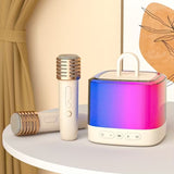 NNETM Mini Karaoke Machine with Wireless Microphones