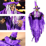 NNETM Spooky Witch Costume Halloween Hanging Decoration