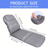 NNETM Extra Thick Full Body Bath Pillow Support