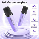 NNETM Wireless Mini Karaoke Machine with Microphones