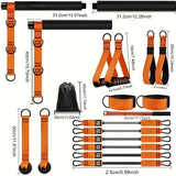 NNETM Men’s Pilates Bar with Resistance Bands