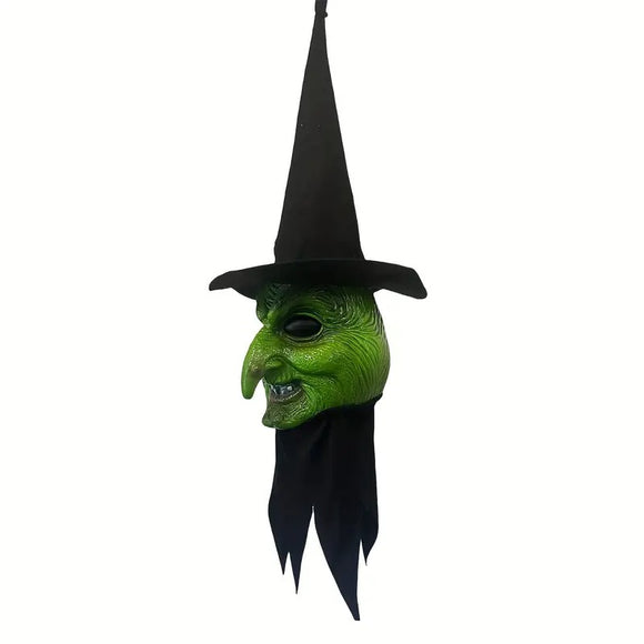 NNETM 3D Halloween Witch Mask Lantern Hanging Decoration