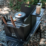 NNETM Outdoor Camping Portable Foldable Stove Wind Deflector