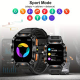 NNETM Men’s Sports Smart Watch with LED Flashlight