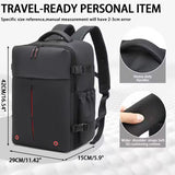 NNETM Travel Backpack with Built-In Pump