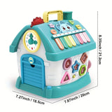 NNETM Interactive Toy House Learning Playset for Kids