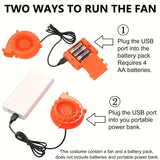 NNETM Gingerbread Man Costume for Festivals