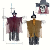 NNETM Halloween Skeleton Grim Reaper Hanging Decorations (2pcs)