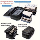 NNETM Compression Travel Laptop Backpack