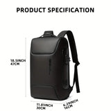 NNETM Men’s TSA Laptop Backpack with USB Port