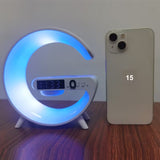 NNETM Wireless Bluetooth Speaker with RGB Light & Alarm