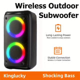 NNETM Large Wireless Speaker with Deep Bass