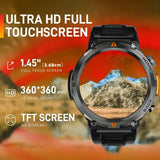 NNETM Smart Watch with Flashlight Touch Screen