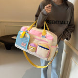 NNETM Women’s Travel Duffel Bag with Shoe Compartment