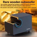 NNETM Wooden Computer Speaker with Bass